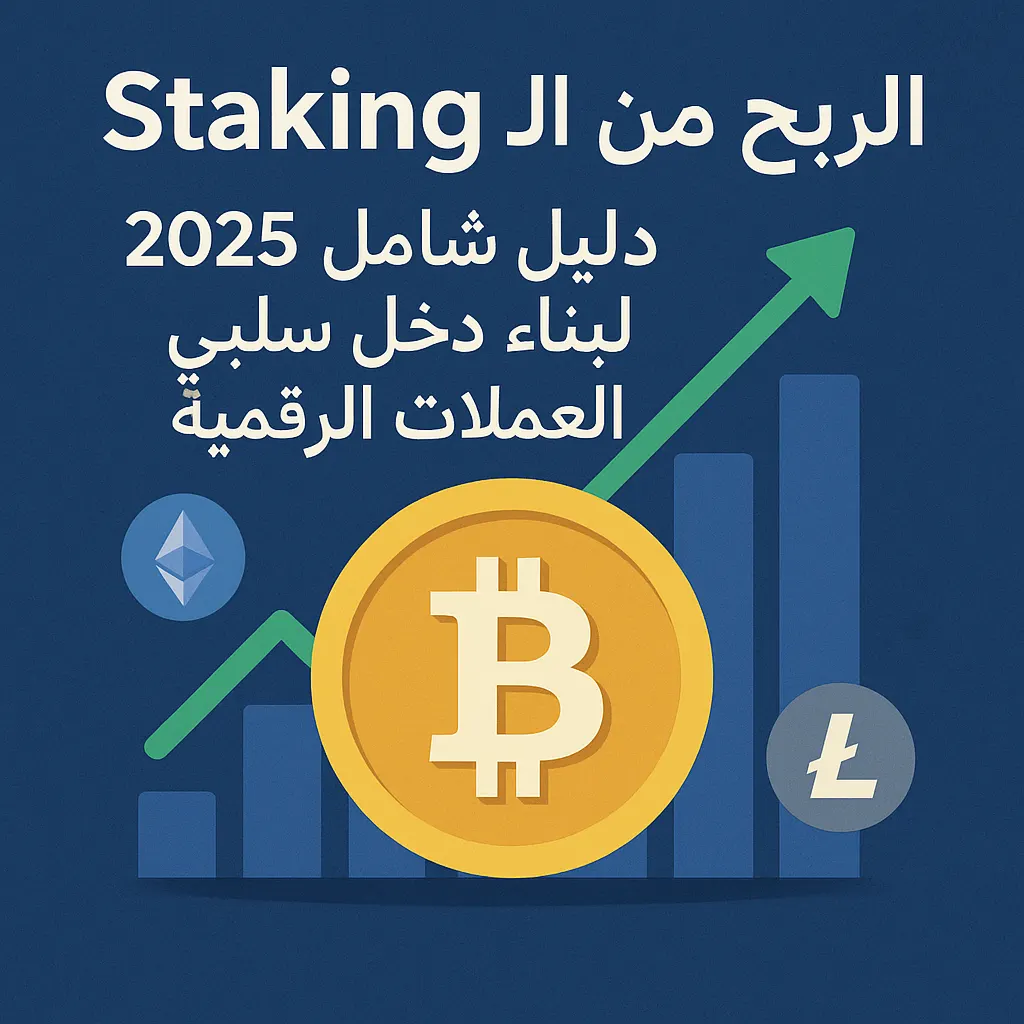 الربح من الـ Staking: دليل شامل 2025 لبناء دخل سلبي عبر العملات الرقمية