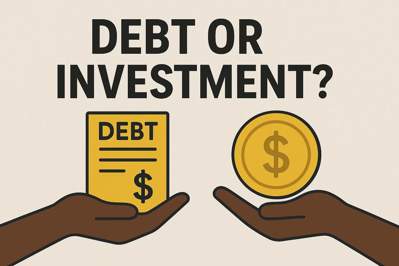 دين أم استثمار؟ تحليل معمق ومقارنات حول أفضل استخدام للمال الفائض: سداد الديون مقابل الاستثمار في أصول مُدرة