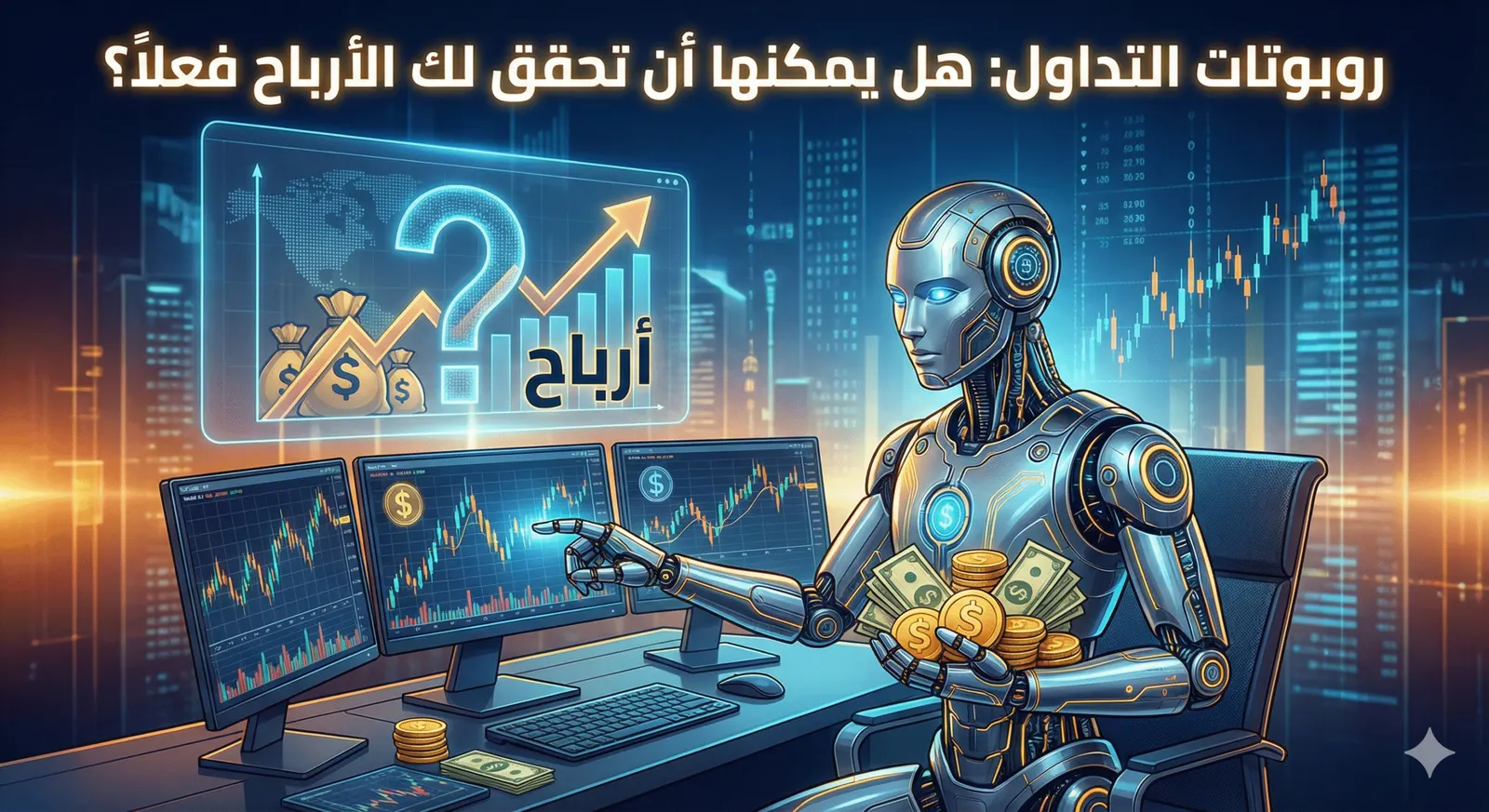 روبوتات التداول: هل يمكنها أن تحقق لك الأرباح فعلاً؟ 🤖📈