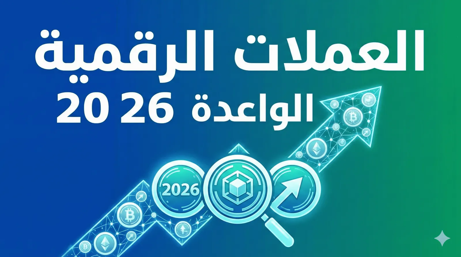 🚀 العملات الرقمية الواعدة 2026: 15 مشروعاً يستحق المتابعة