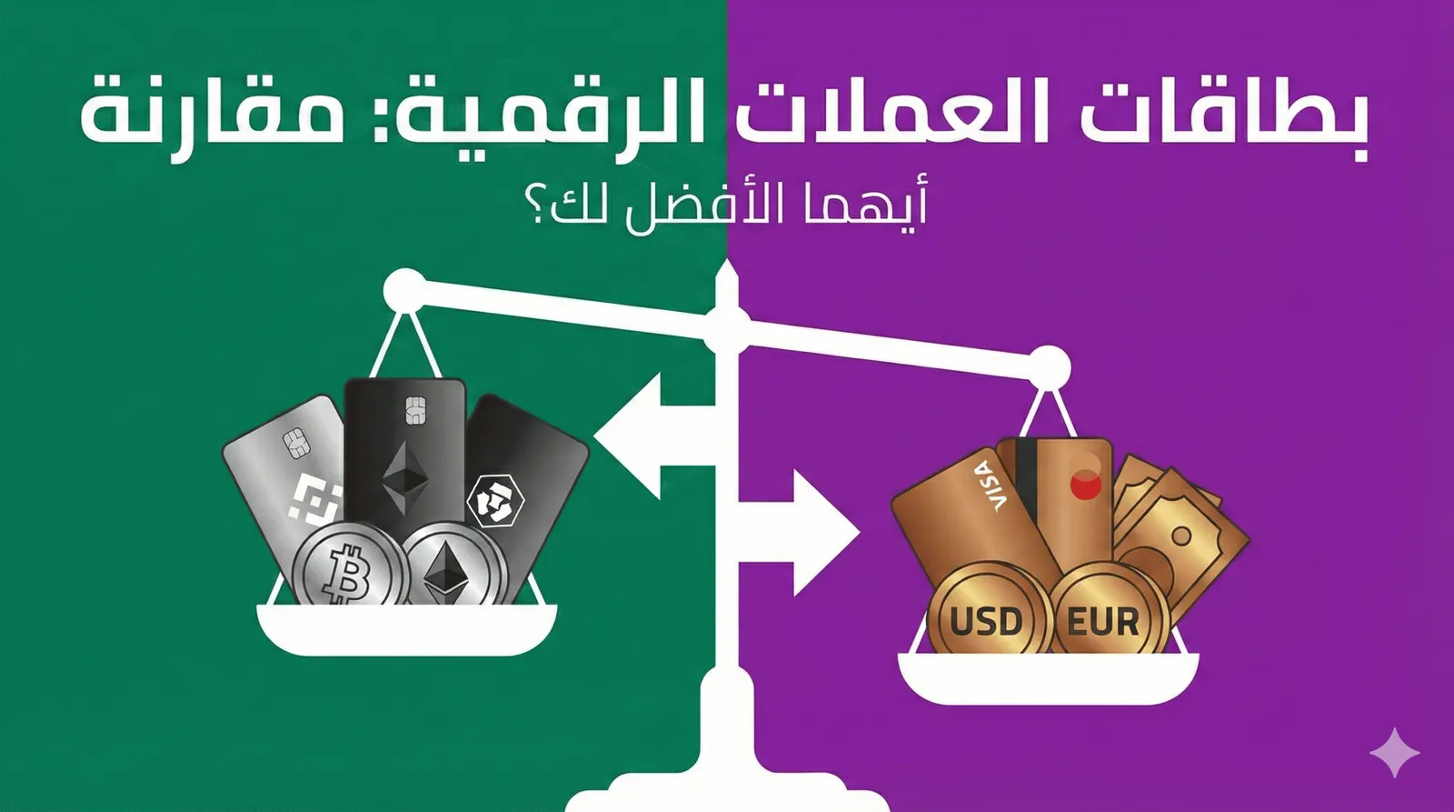 💳 بطاقات العملات الرقمية: مقارنة شاملة لأفضل 7 بطاقات