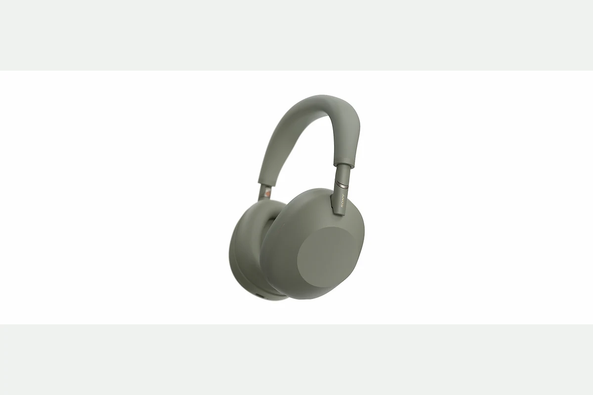 صورة Sony الرسمية لسماعة WH-1000XM6 بلون Olive Gray