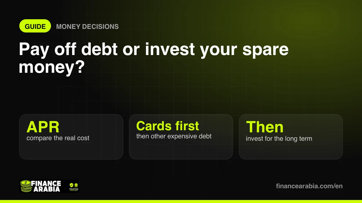 Pay Off Debt or Invest? How to Decide What to Do With Spare Money