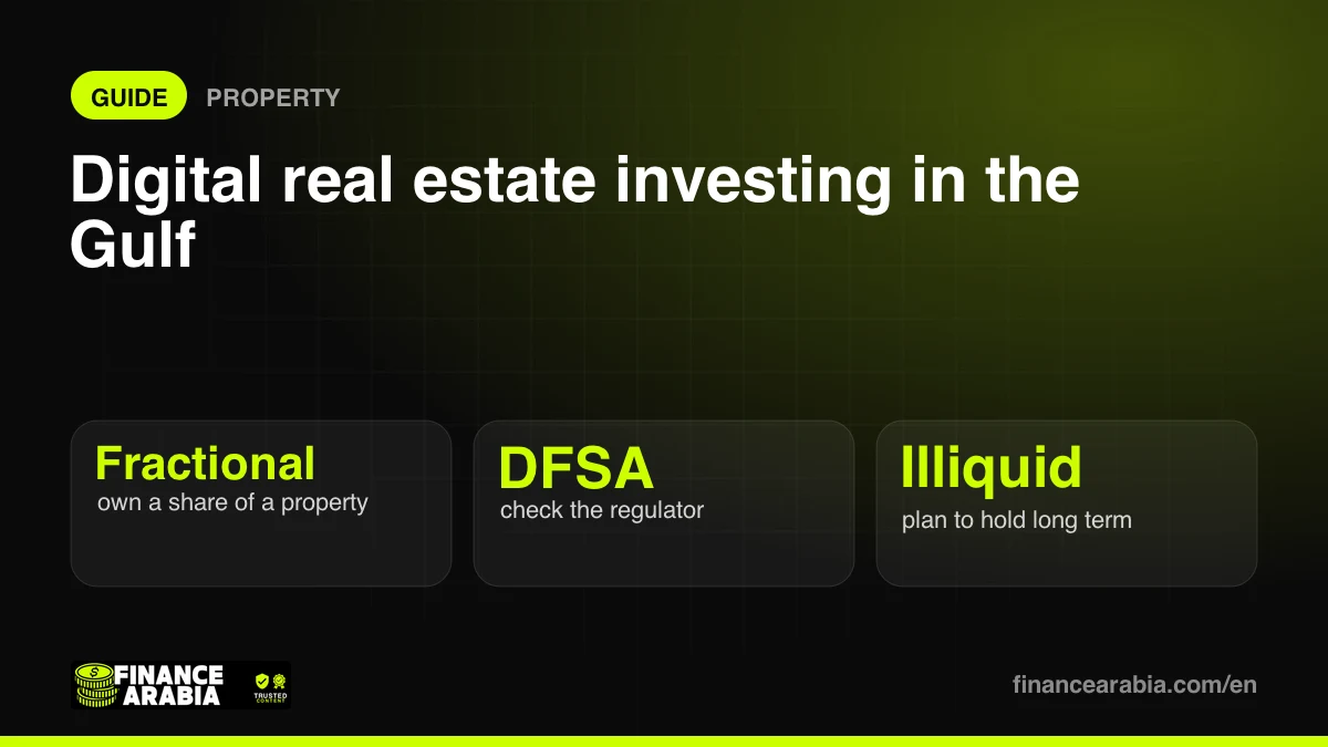 Digital Real Estate Investing in the Gulf: Fractional Ownership, Crowdfunding and REITs